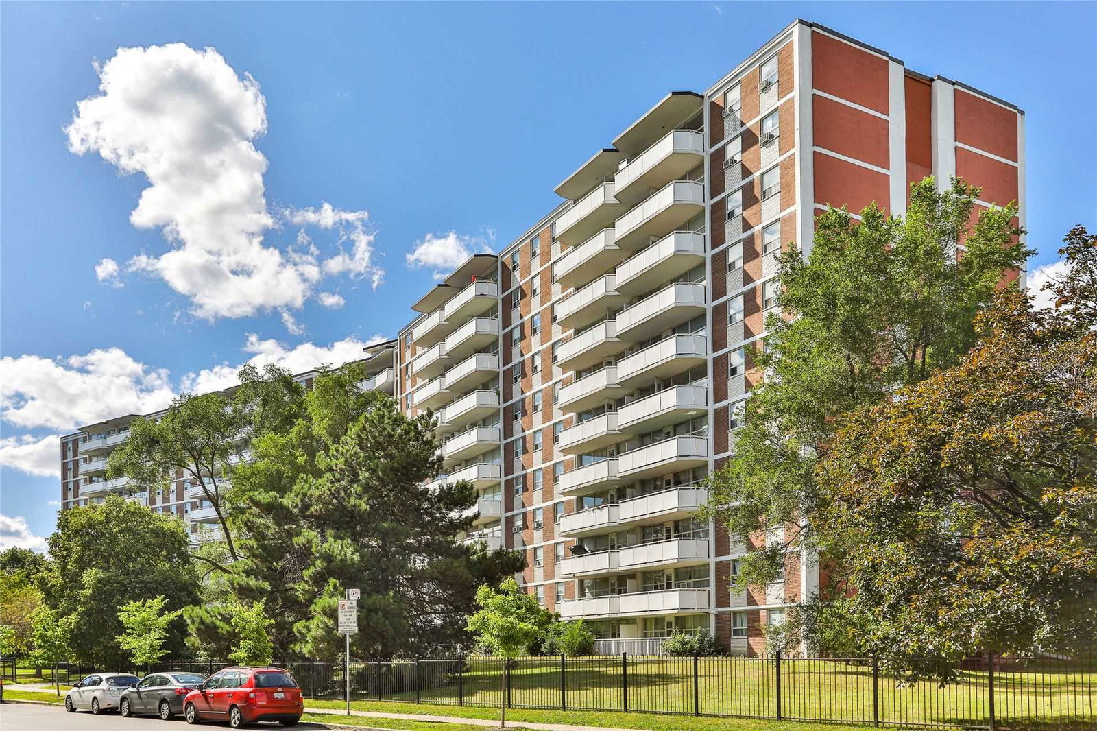 Exterior Side — 100 & 105 Rowena Drive, North York, Toronto