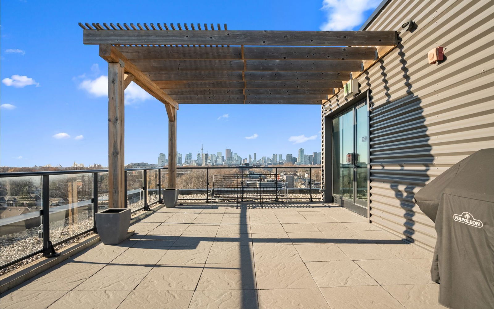 Rooftop Deck — The Postmark, East End, Toronto