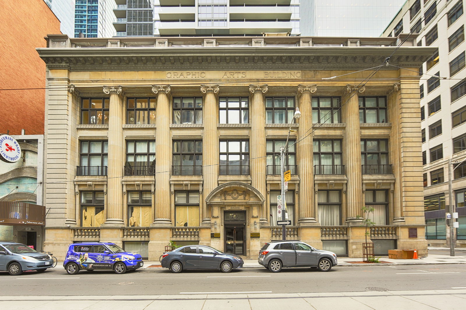 Exterior Facade — Graphic Arts Building, Downtown, Toronto