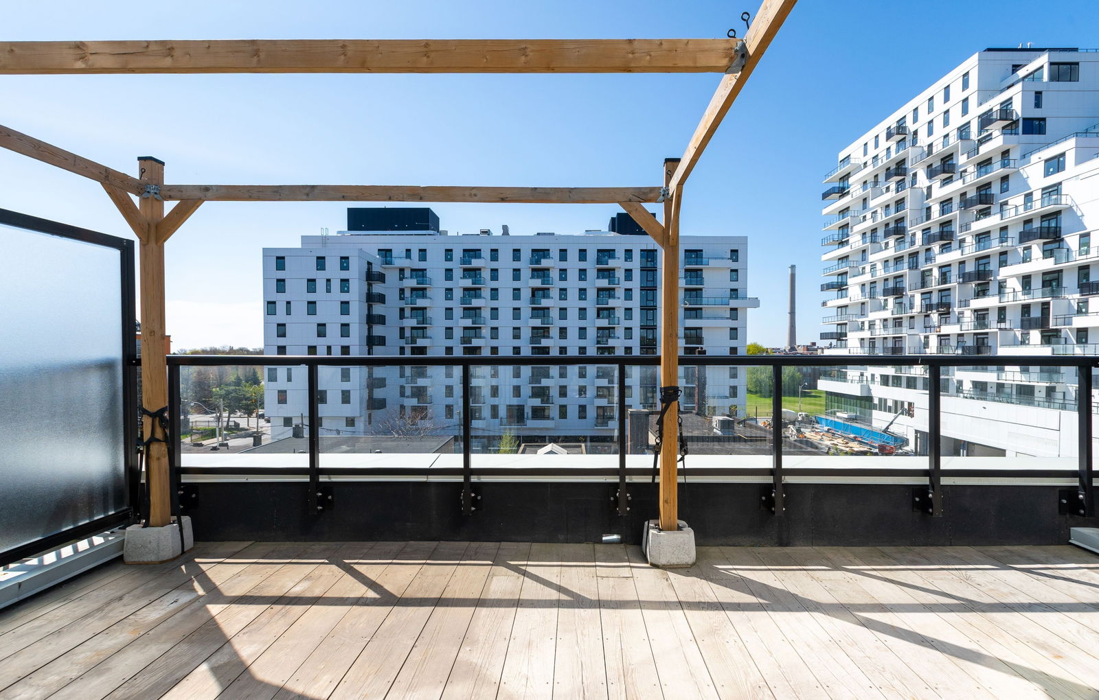 Rooftop Deck — 1598 Queen Street East, East End, Toronto