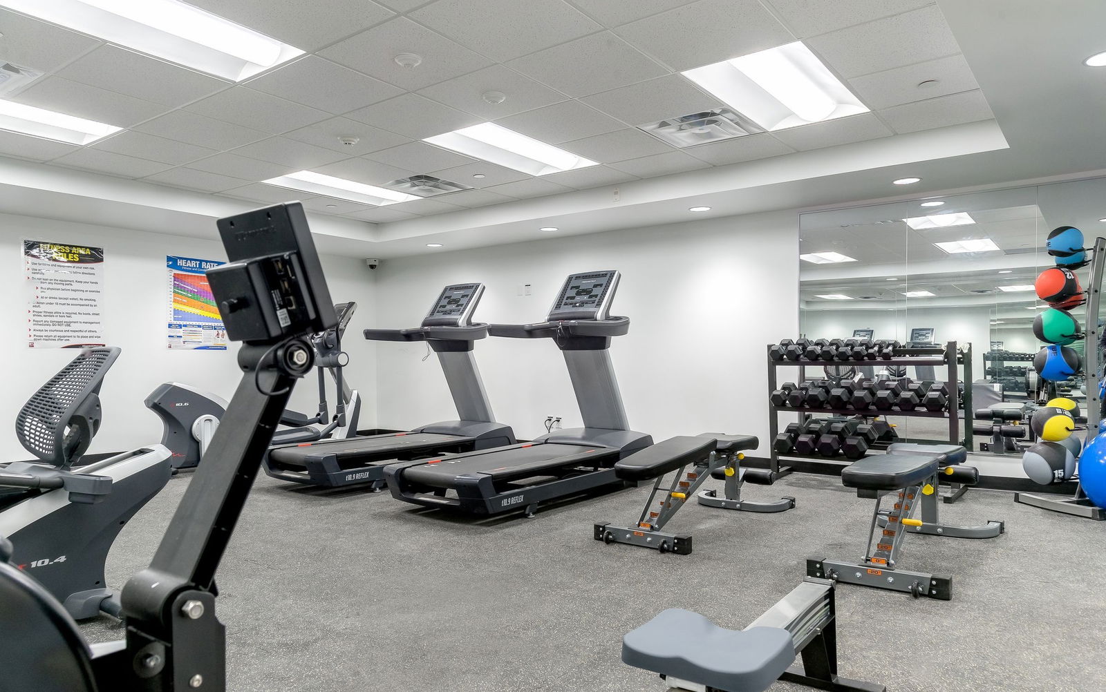 Gym — Falcon Towers, Midtown, Toronto
