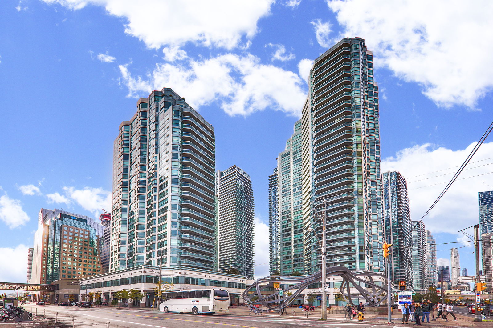 Exterior — Residences of the World Trade Centre, Downtown, Toronto