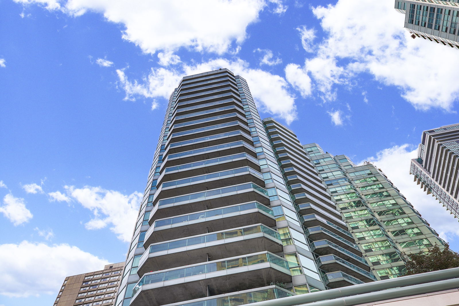 Exterior Sky — Residences of the World Trade Centre, Downtown, Toronto