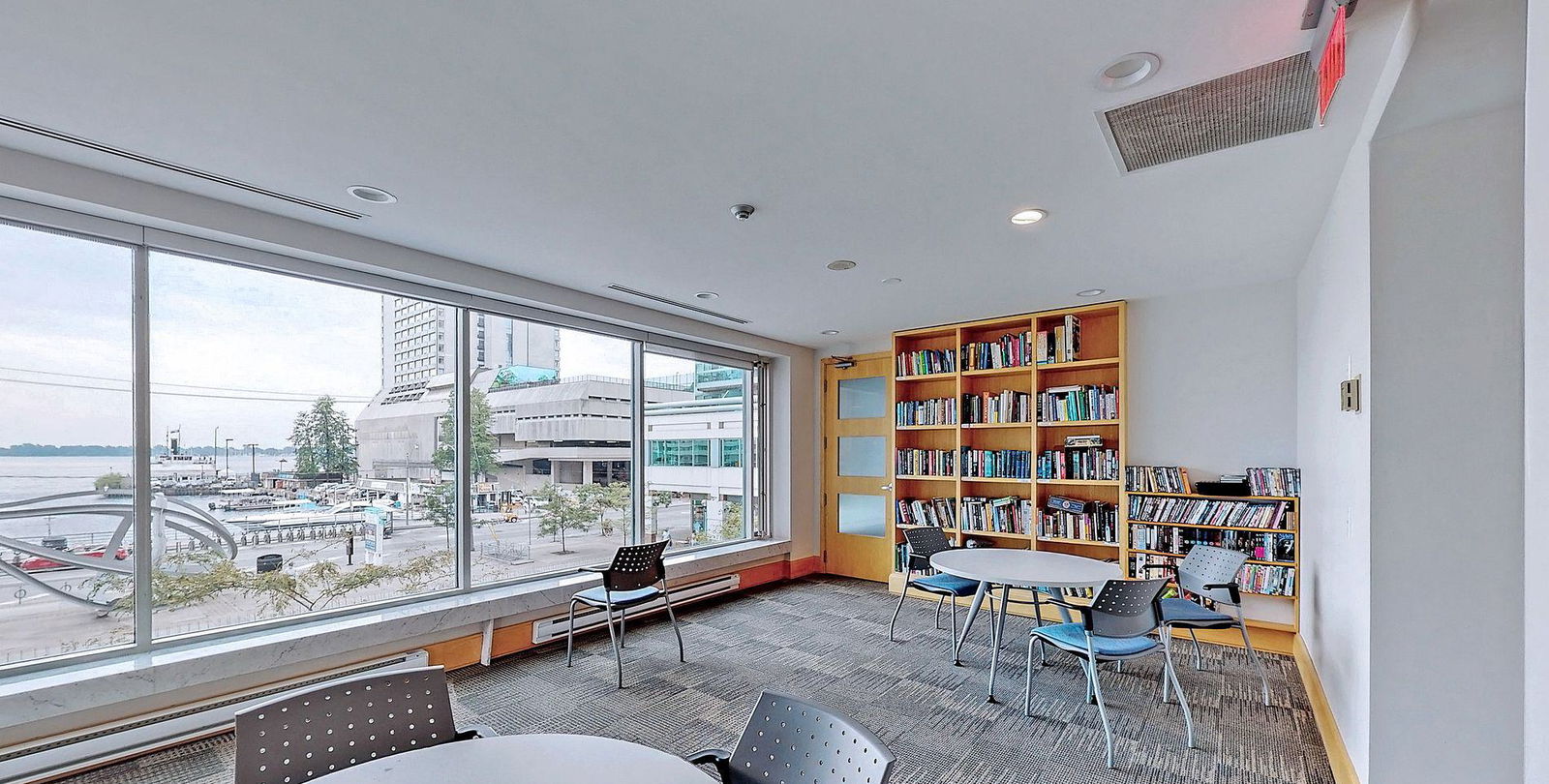 Library — Residences of the World Trade Centre, Downtown, Toronto