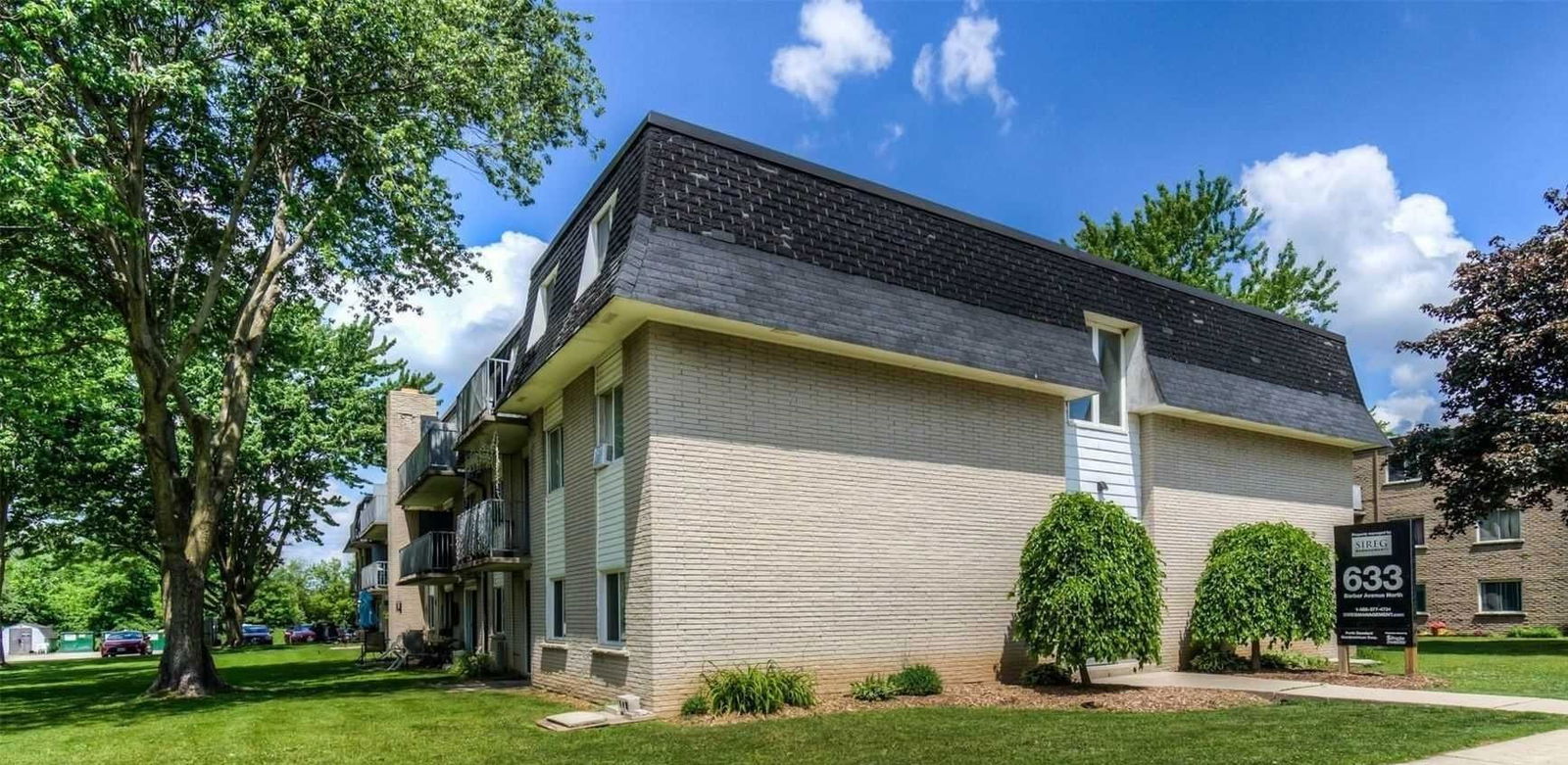 Exterior Side — 633 Barber Avenue North, North Perth, Toronto