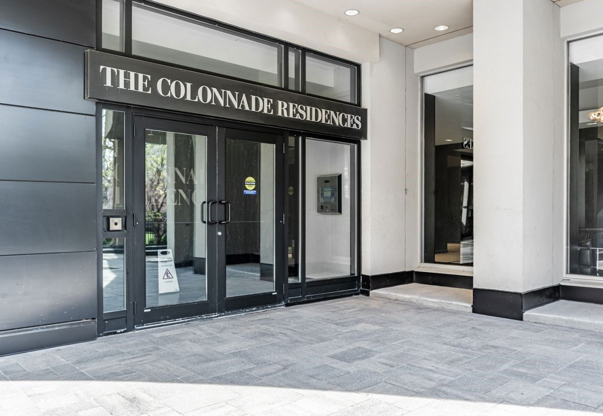 Entrance — The Colonnade, Downtown, Toronto