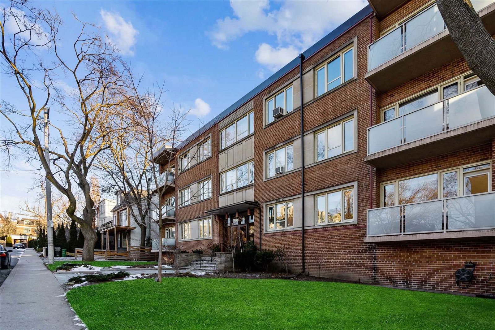 Exterior Side — Bellair Co-Ops, Midtown, Toronto