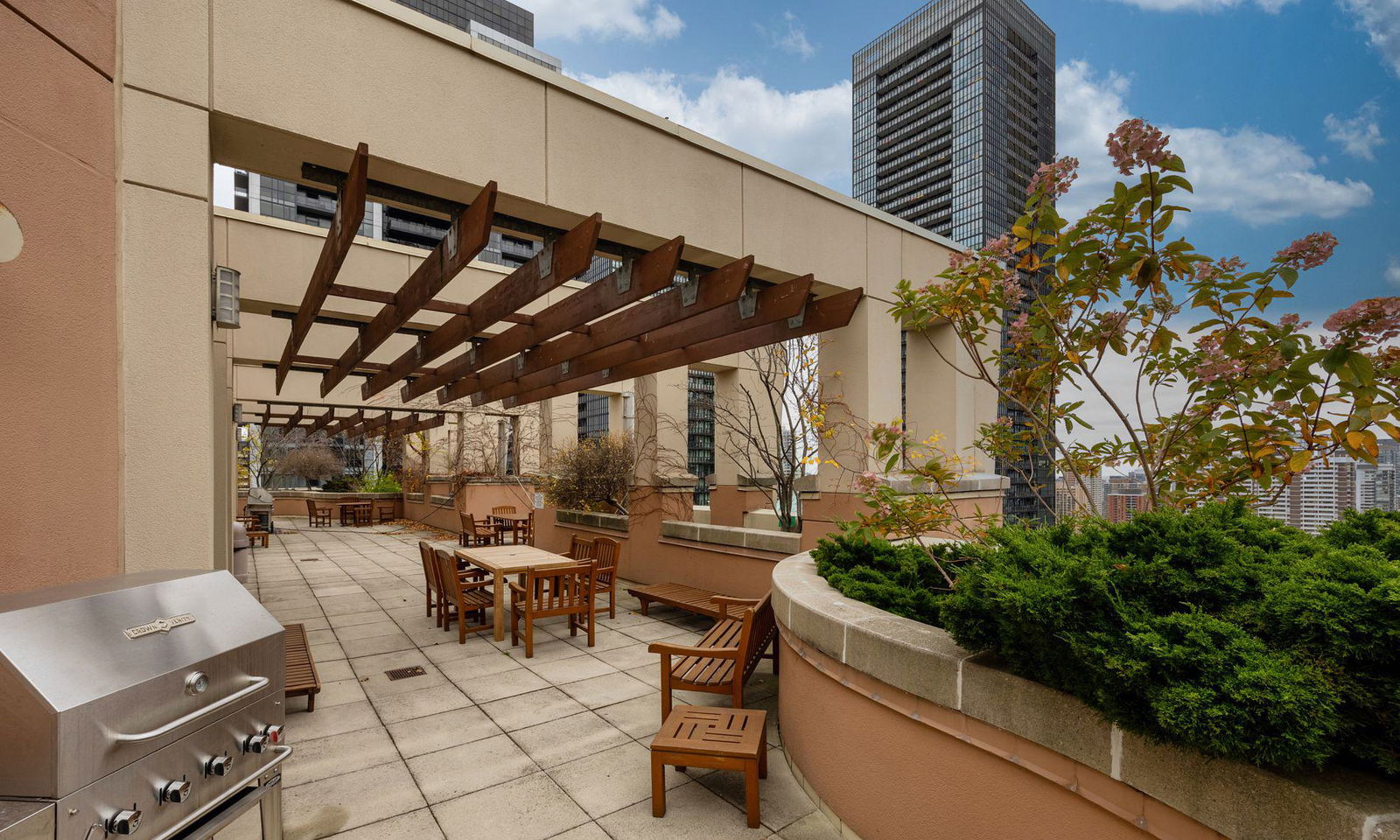 Rooftop Deck — Bloor Walk, Downtown, Toronto