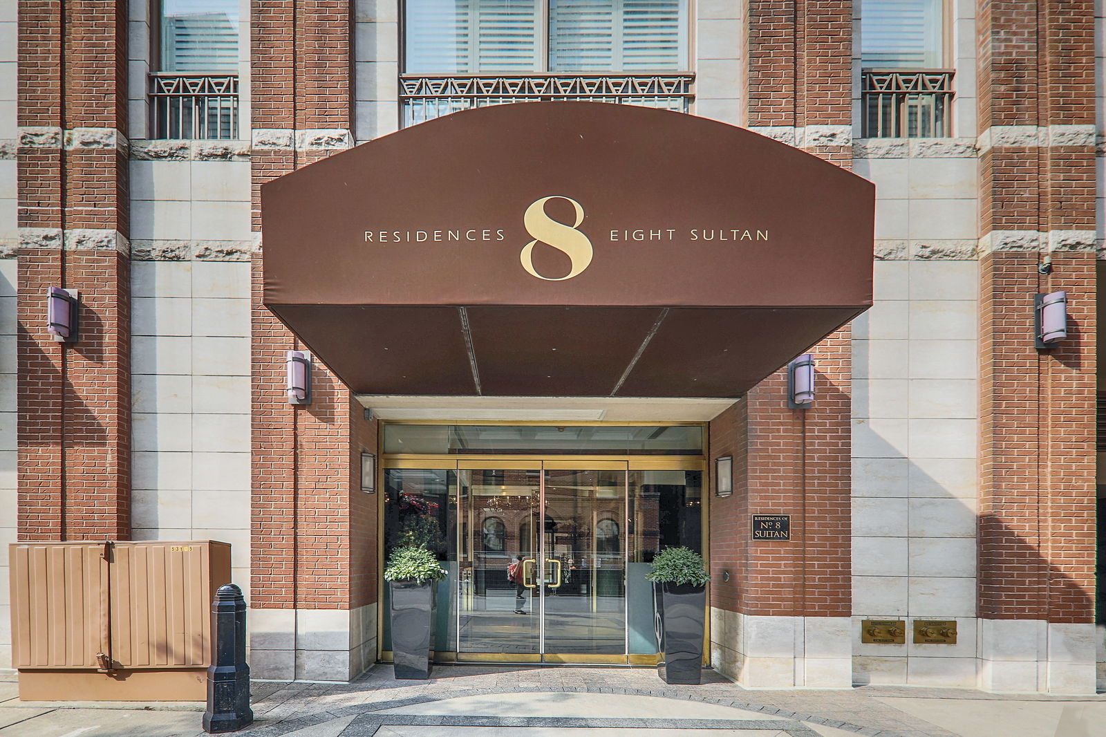 Entrance — Residences of No. 8 Sultan, Downtown, Toronto