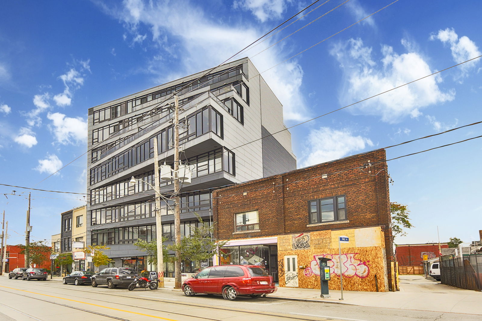 Exterior — Abacus Lofts, West End, Toronto