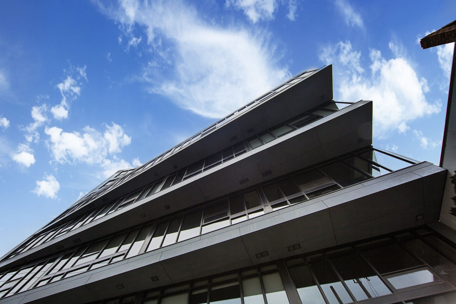 Exterior Sky — Abacus Lofts, West End, Toronto