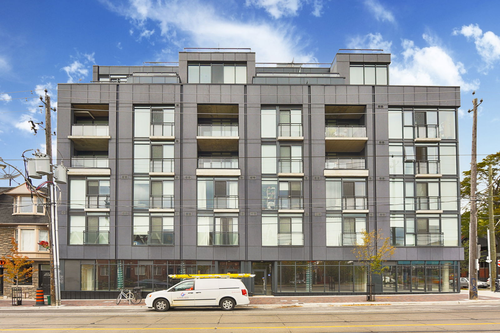 Exterior Facade — IT Lofts, West End, Toronto