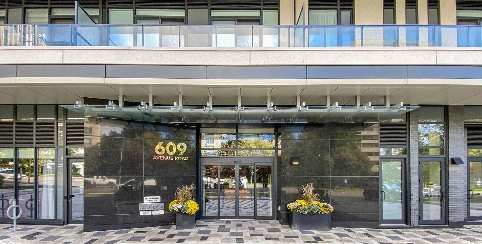 Entrance — 609 Avenue Road Condos, Midtown, Toronto