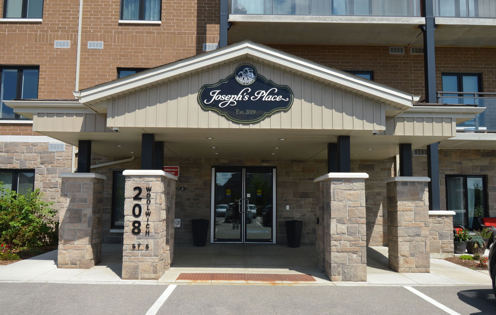 Entrance — Joseph's Place, Woolwich, Toronto