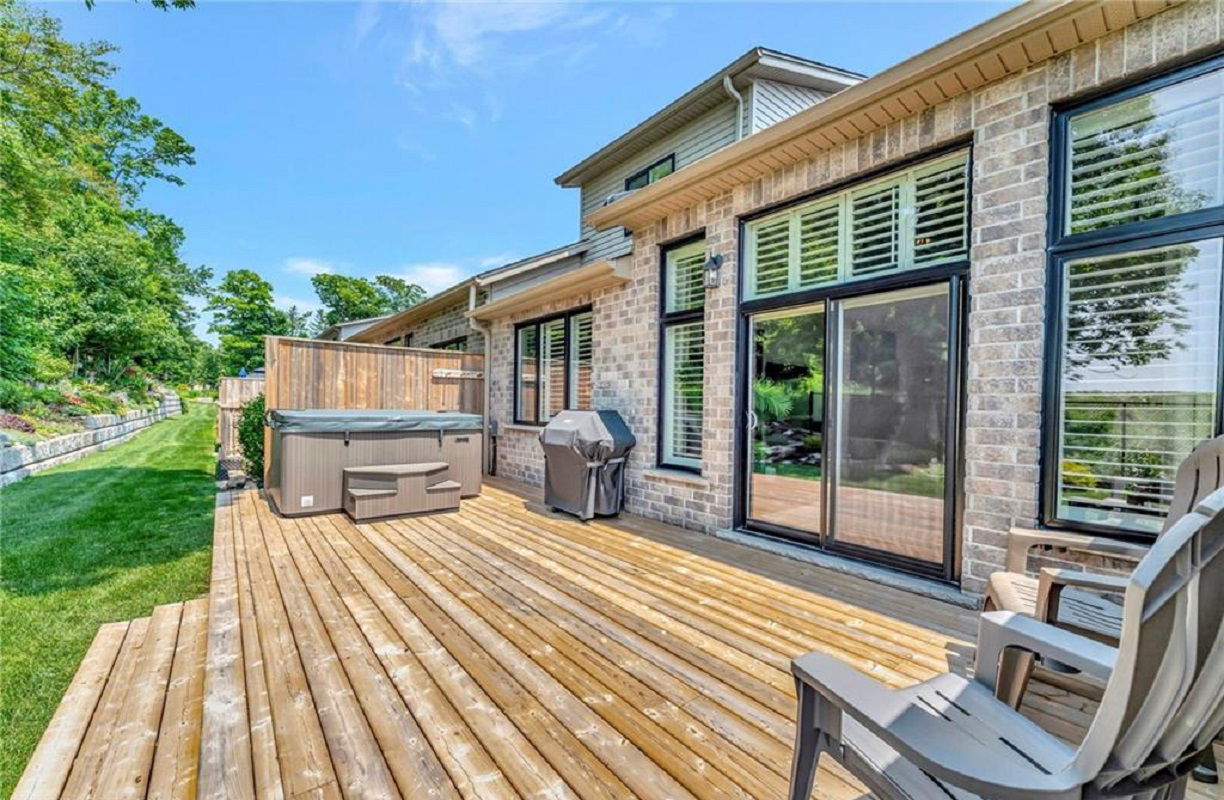 Patio — Joseph's Lane Town Bungalows, North Dumfries, Toronto