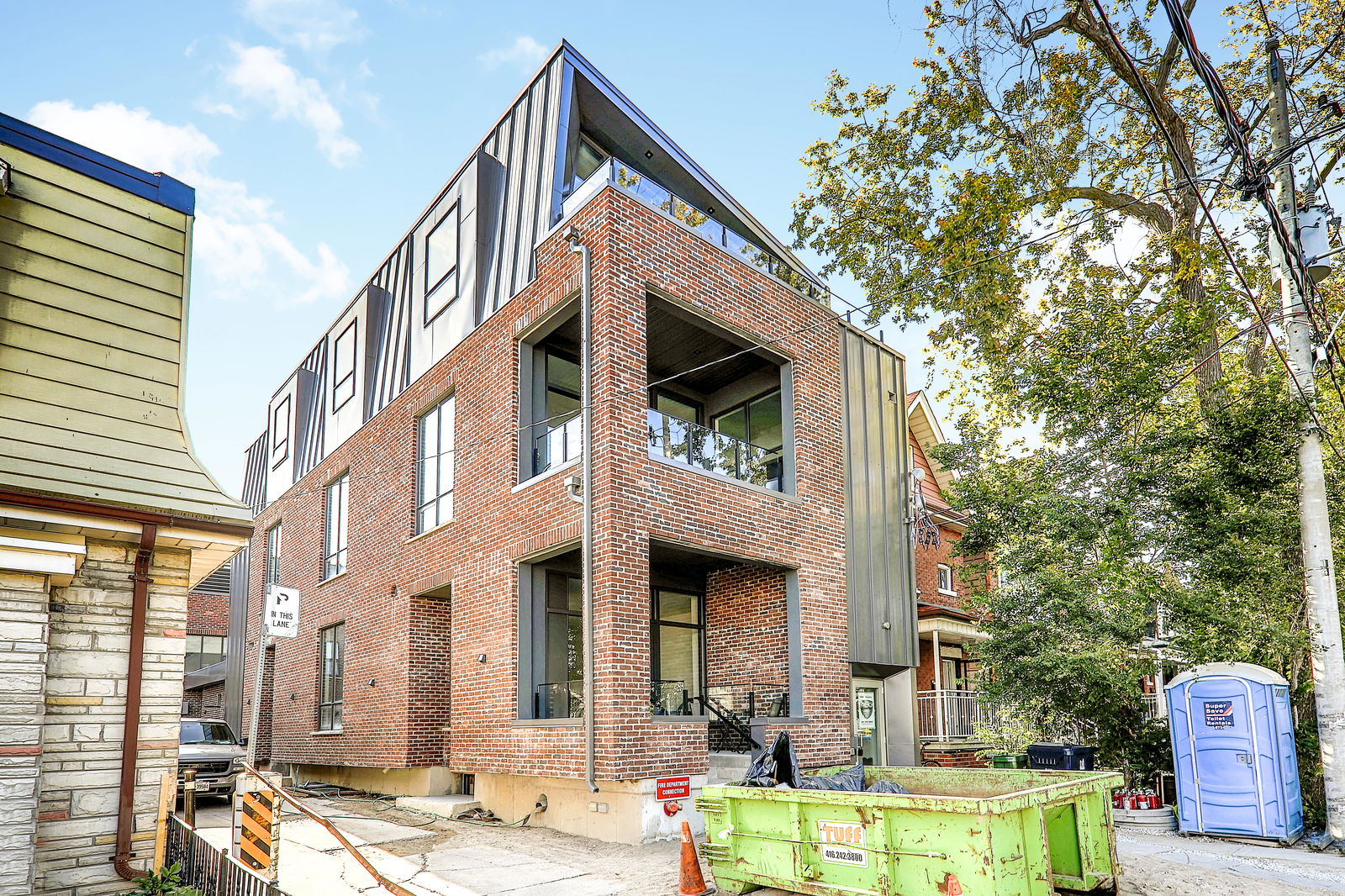 Exterior — Lanehouse on Bartlett, West End, Toronto