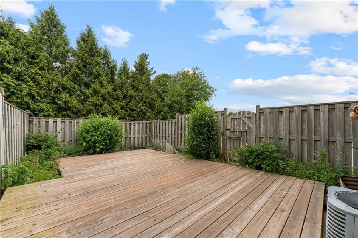 Patio — 25 Garrow Drive, Hamilton, Toronto