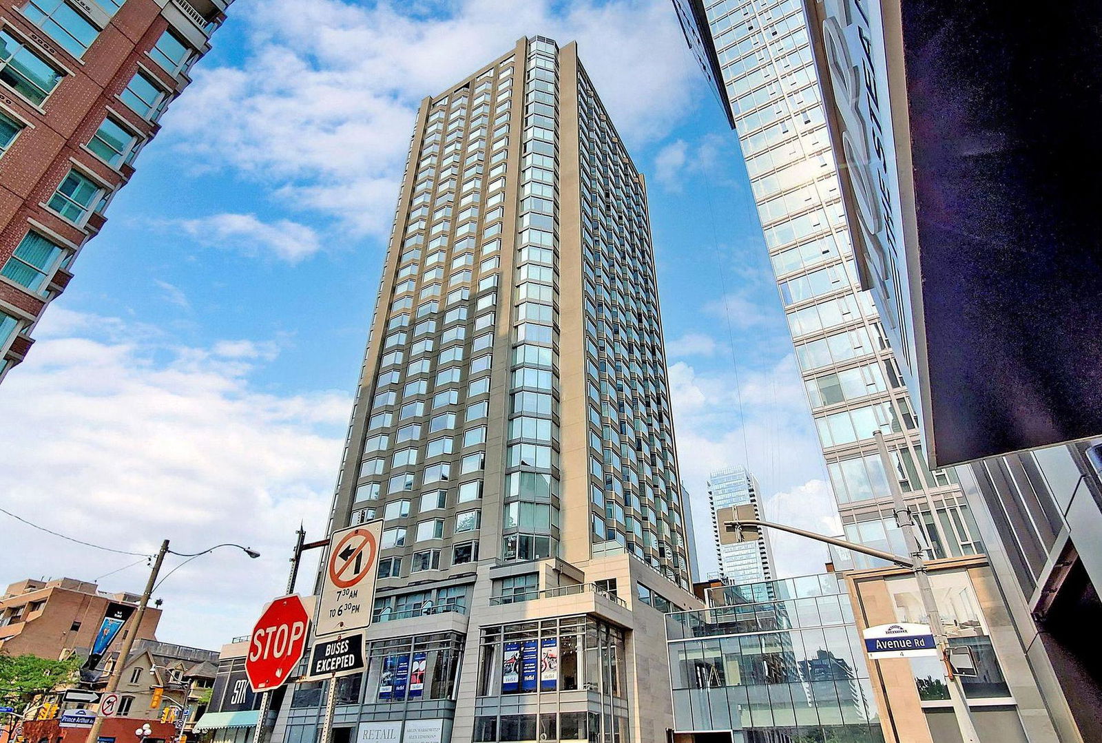 Exterior — Residences of Yorkville Plaza, Downtown, Toronto