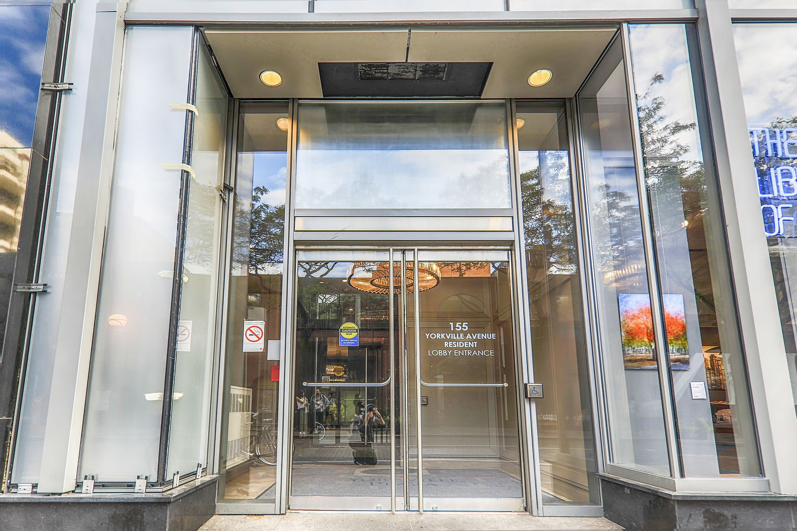 Entrance — Residences of Yorkville Plaza, Downtown, Toronto