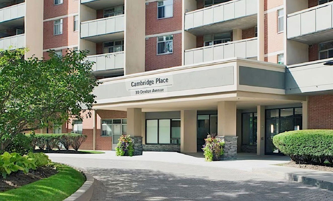 Entrance — Cambridge Place Apartments, Scarborough, Toronto