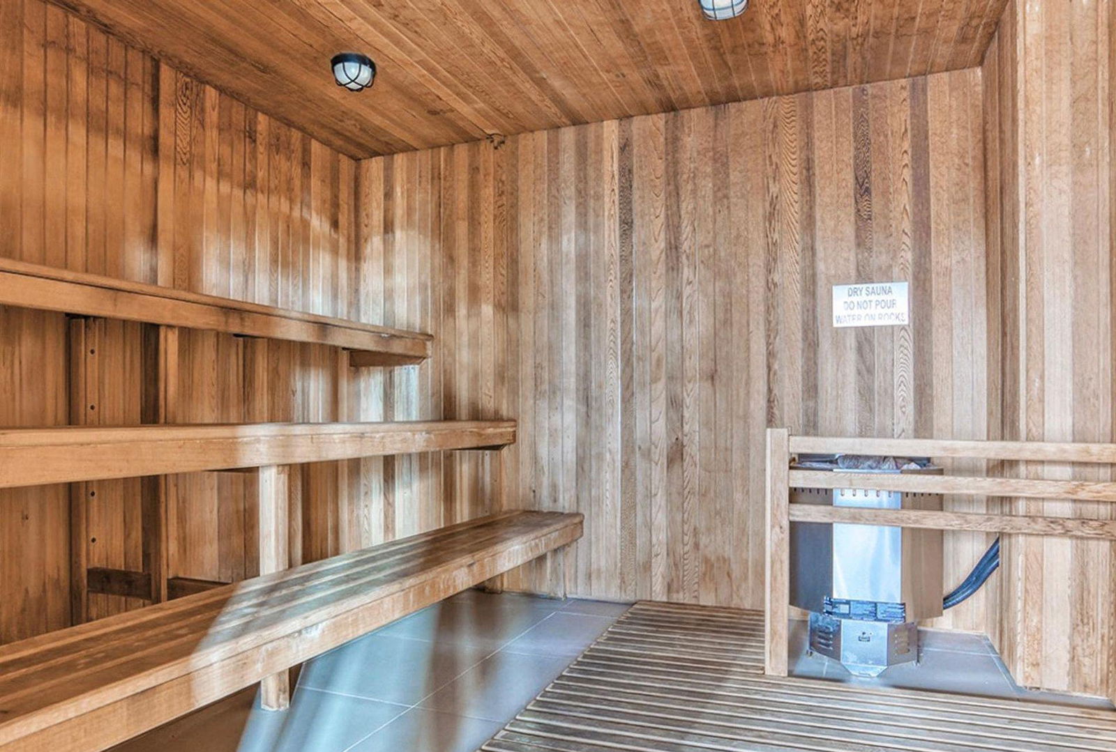 Sauna — Newton Condos, Downtown, Toronto