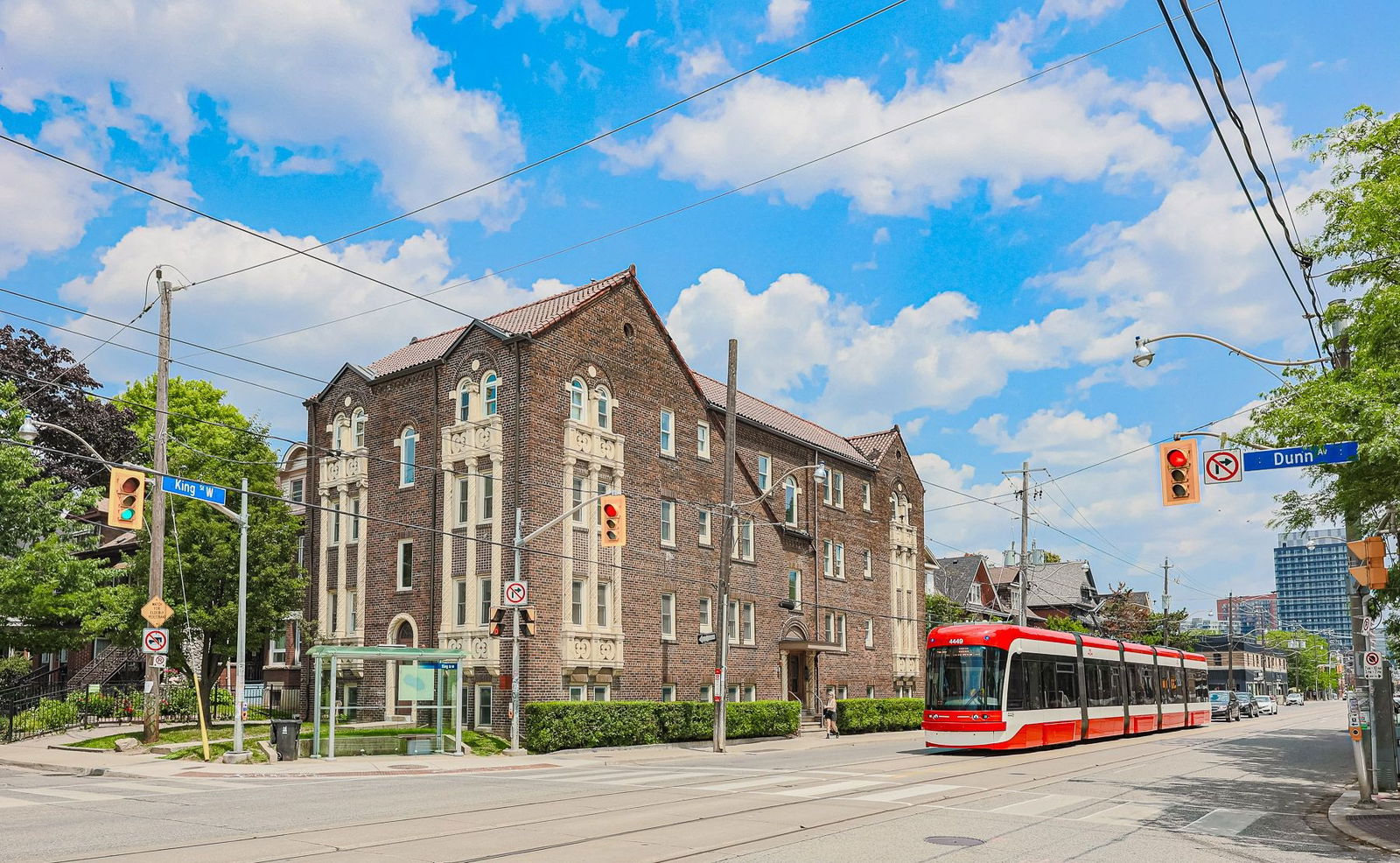 Exterior Side — 1340 King Street West, West End, Toronto