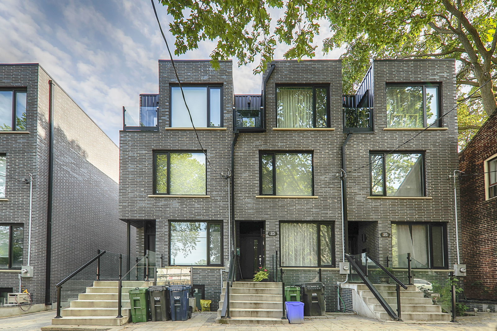 Exterior Facade — Signature Living Luxury Townhomes, West End, Toronto