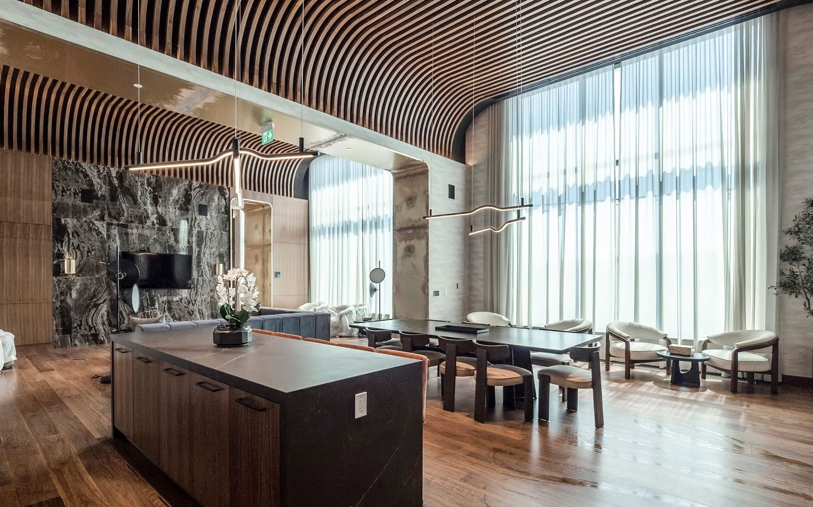 Lounge — The Greenwich Condos at Oakvillage, Oakville, Toronto