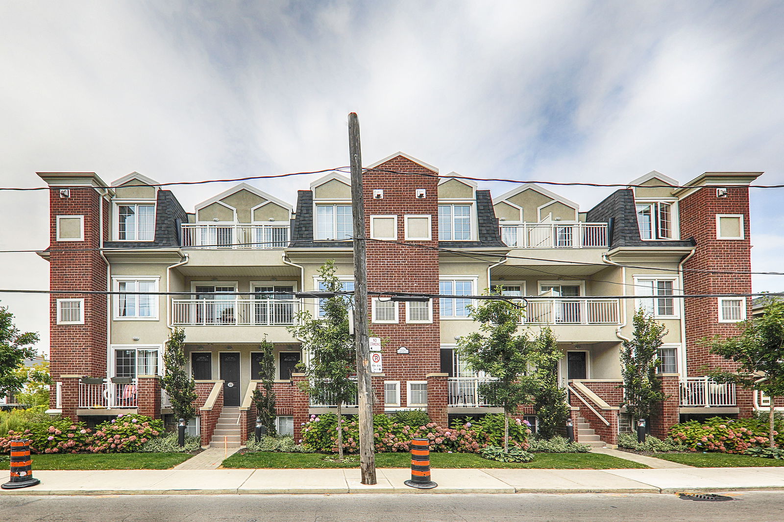 Exterior Facade — Upper Beach Townes, East End, Toronto