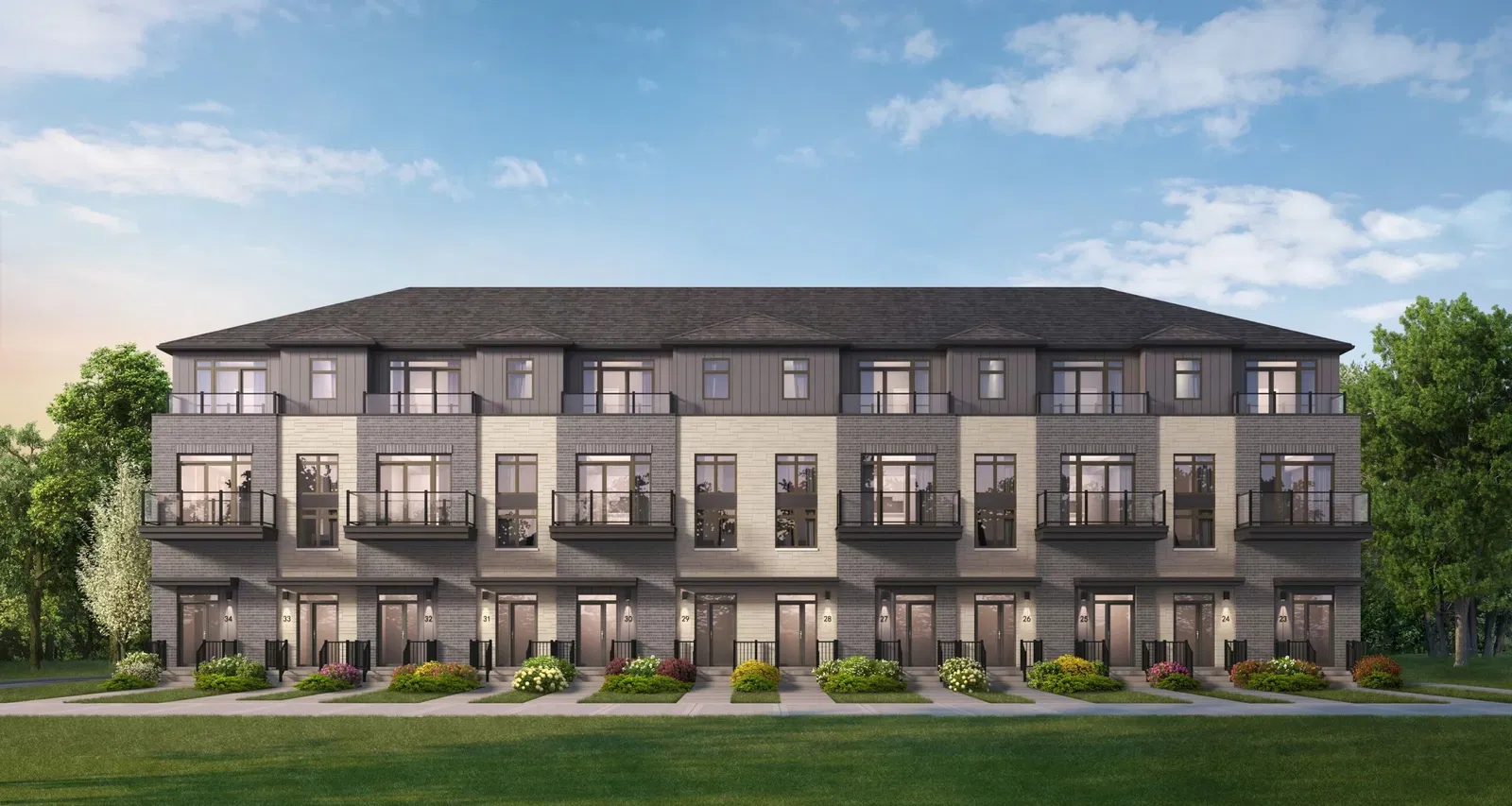 Garden Square Towns, Whitby, Toronto