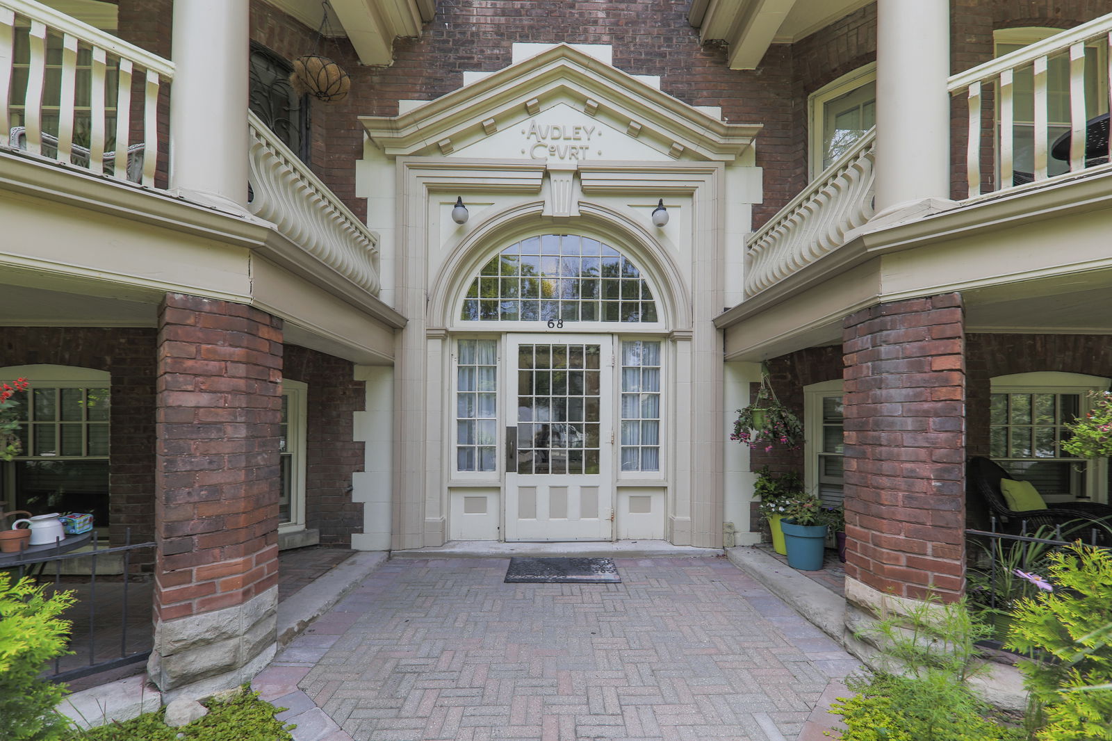 Entrance — Audley Court, Downtown, Toronto