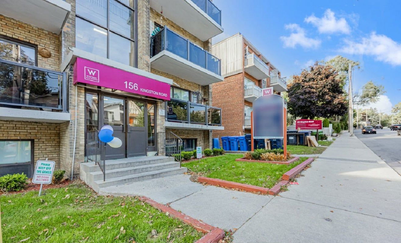 Entrance — 156 Kingston Road, East End, Toronto