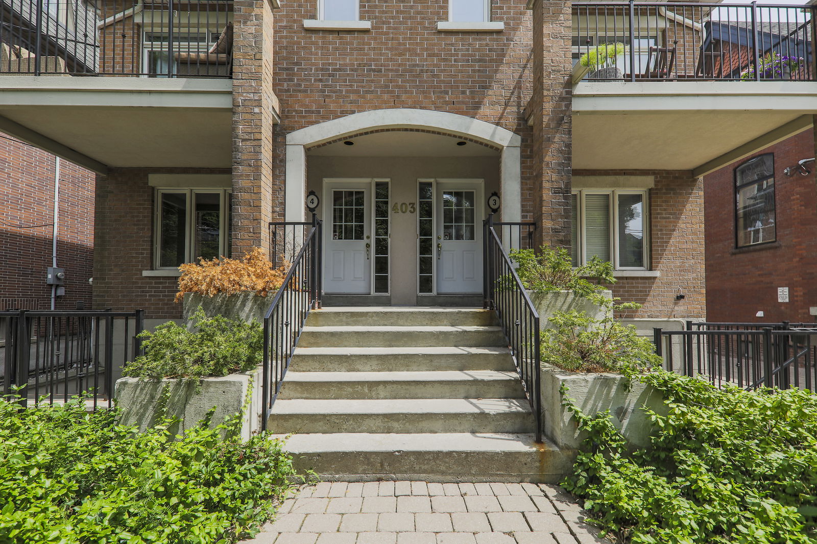 Entrance — Brunswick Court Townhomes, Downtown, Toronto