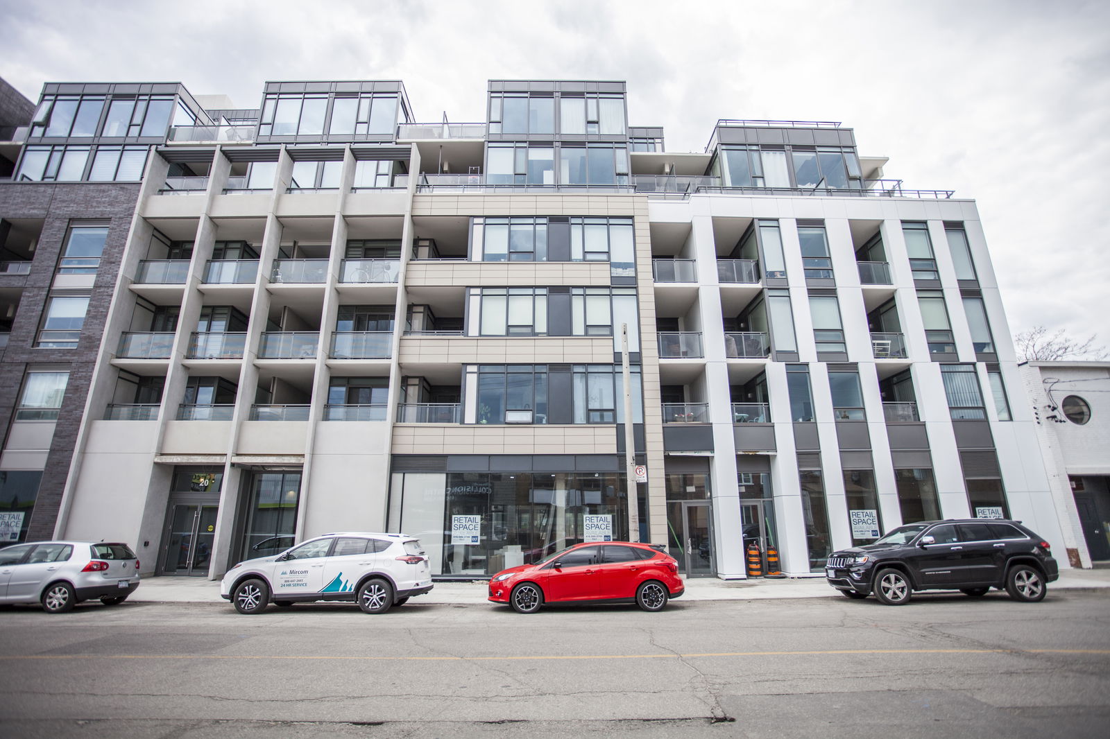 Entrance — Twenty Lofts, West End, Toronto