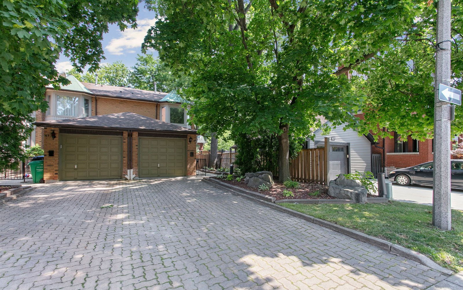 Exterior Side — 61 John Street Townhouses, Brampton, Toronto