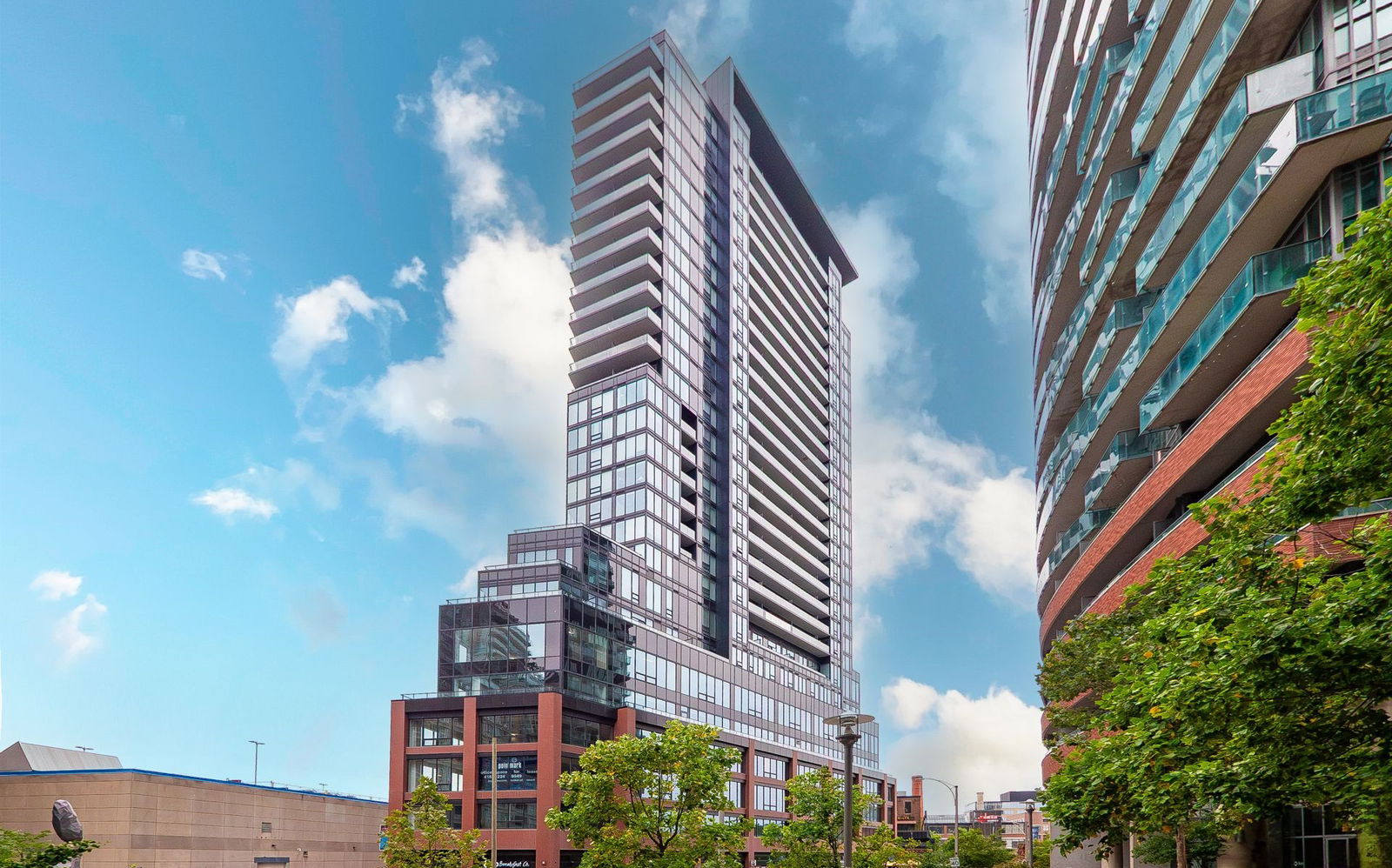 Exterior Side — 1604 Liberty Street, West End, Toronto