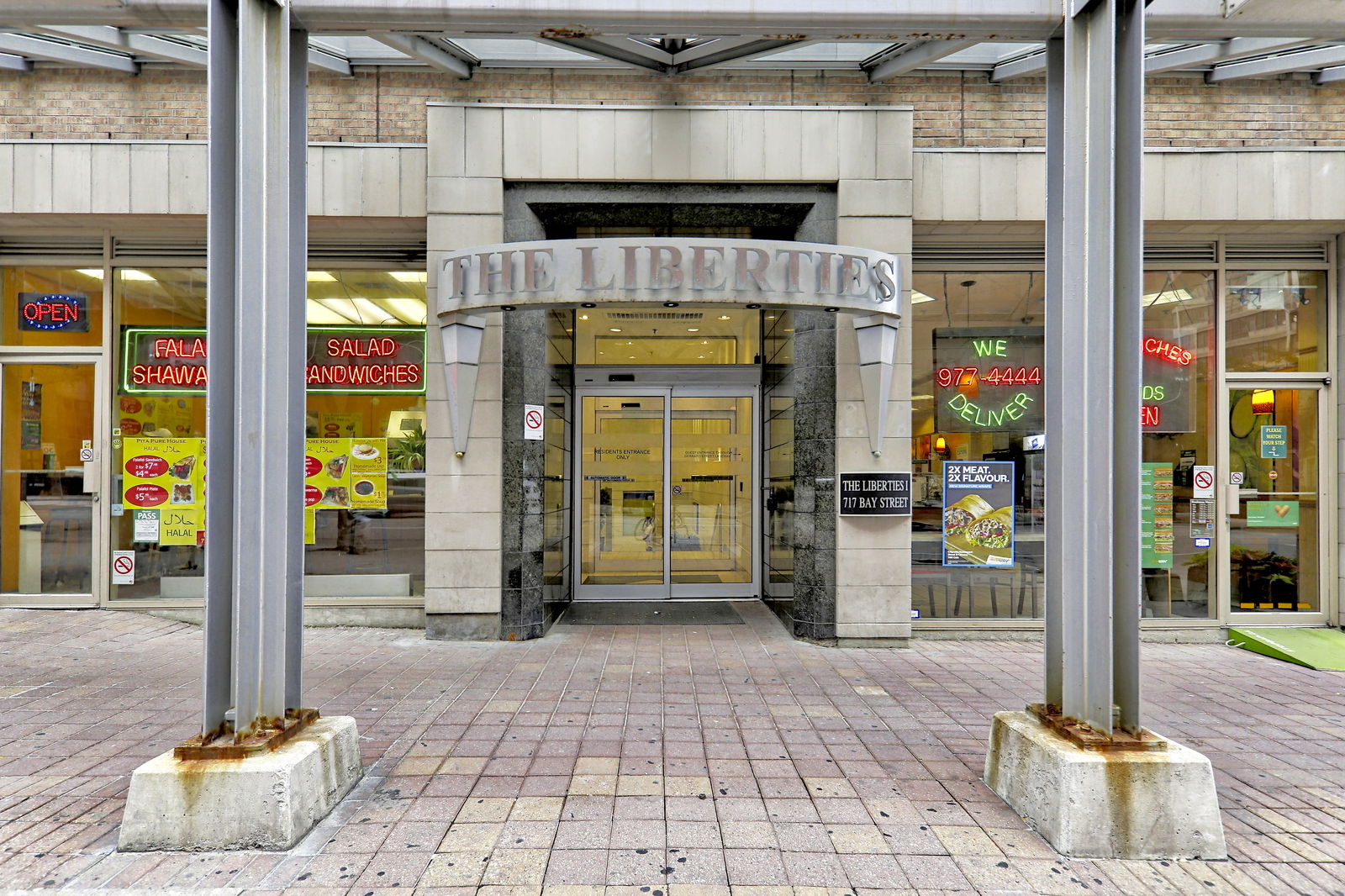 Entrance — The Liberties Condos I & II, Downtown, Toronto