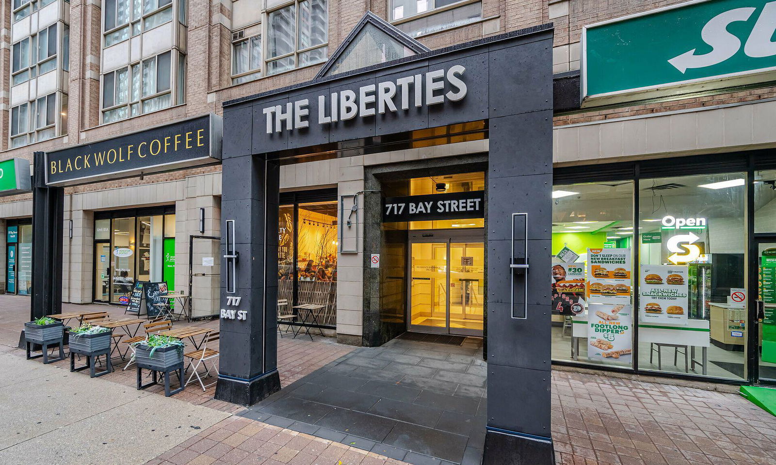 Entrance — The Liberties Condos I & II, Downtown, Toronto