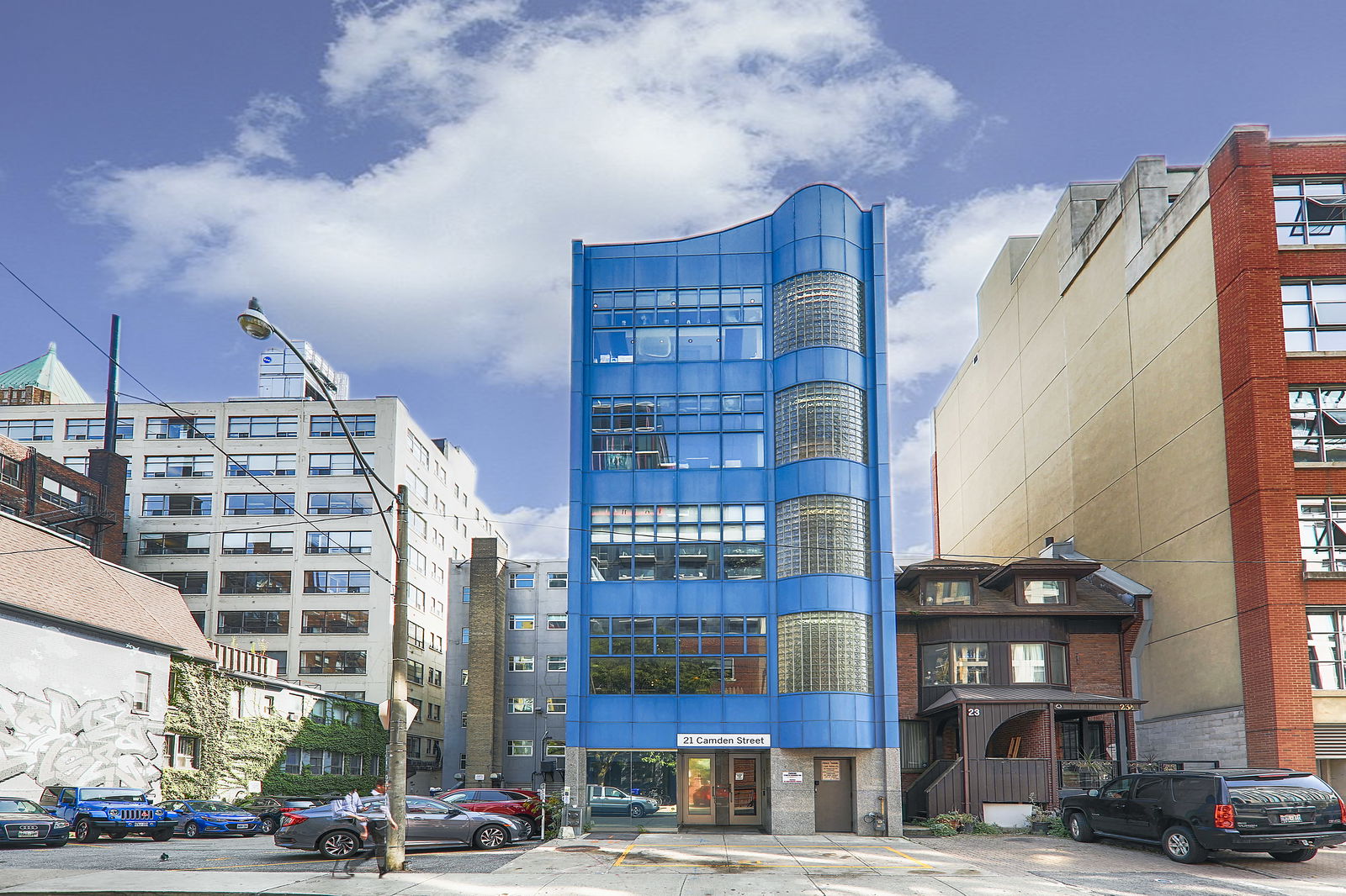 Exterior Facade — 21 Camden Lofts, Downtown, Toronto