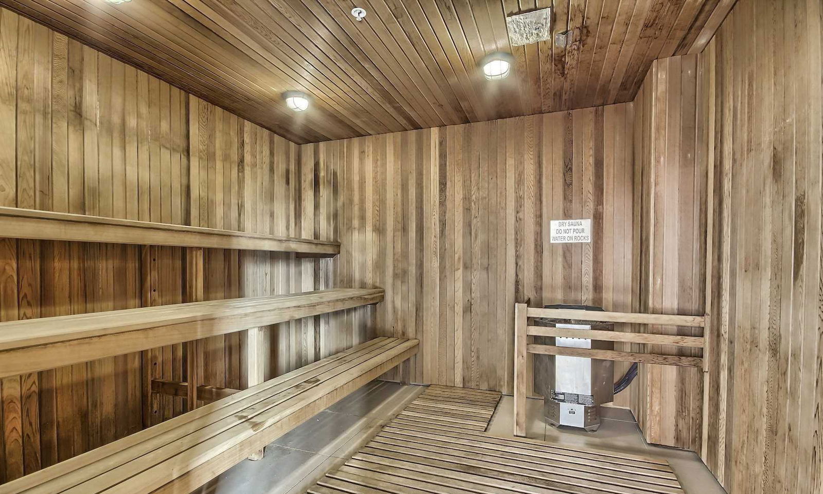 Sauna — Quartz | Spectra Condos, Downtown, Toronto