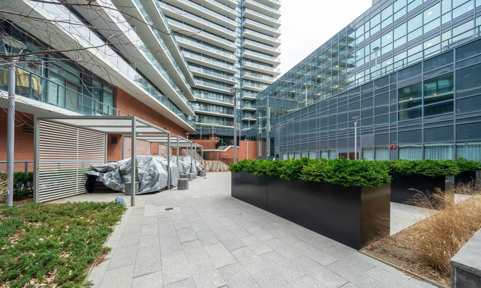 Patio — Fortune at Fort York, Downtown, Toronto