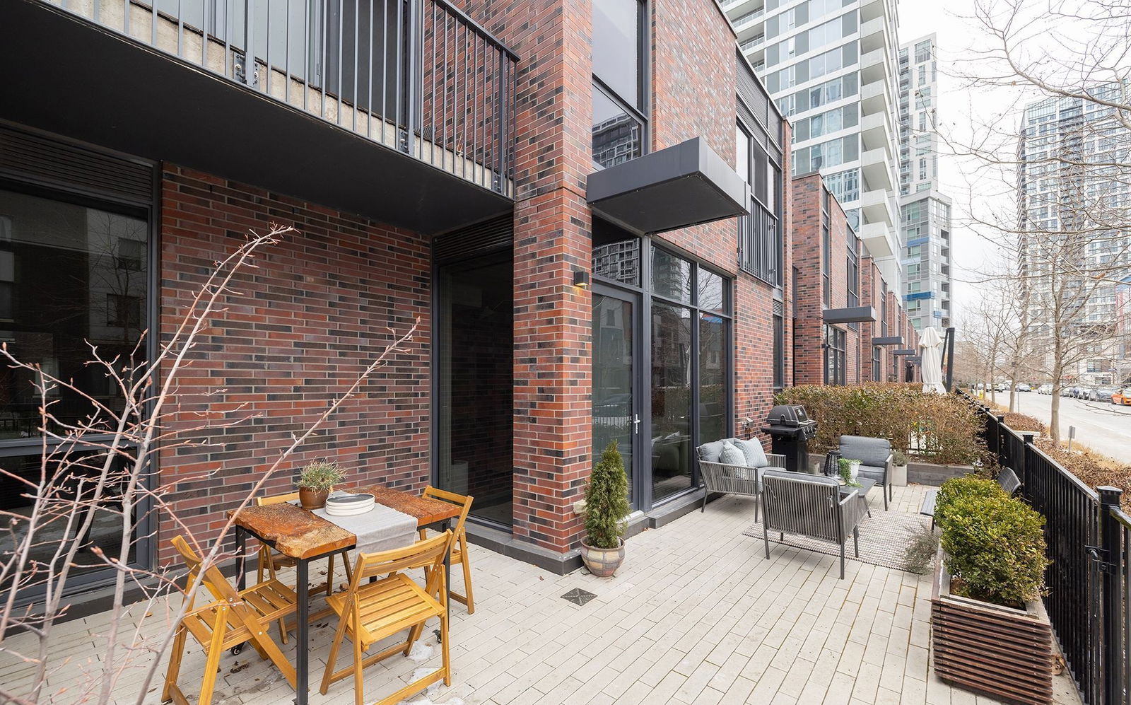 Patio — 30 Wyatt Avenue, Downtown, Toronto