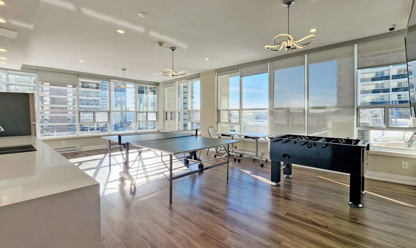 Game Room — Commonwealth Towers, Midtown, Toronto