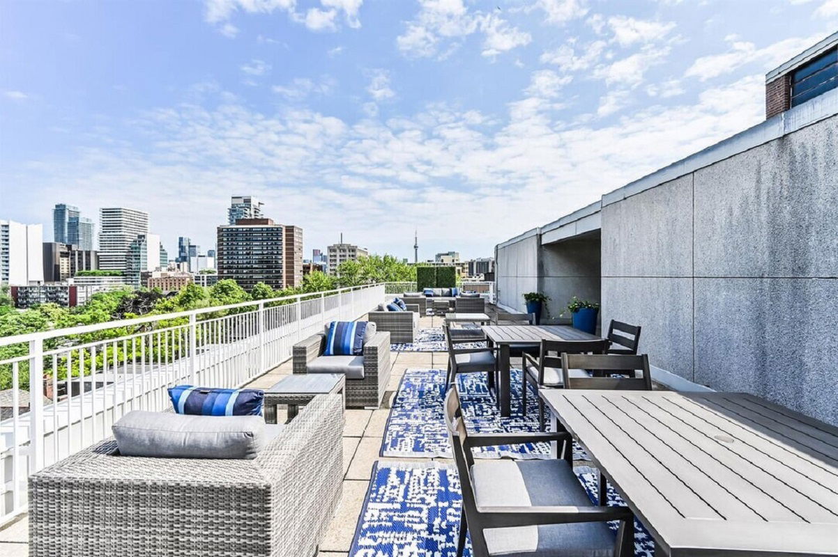 Rooftop Deck — 169 St. George Street, Downtown, Toronto