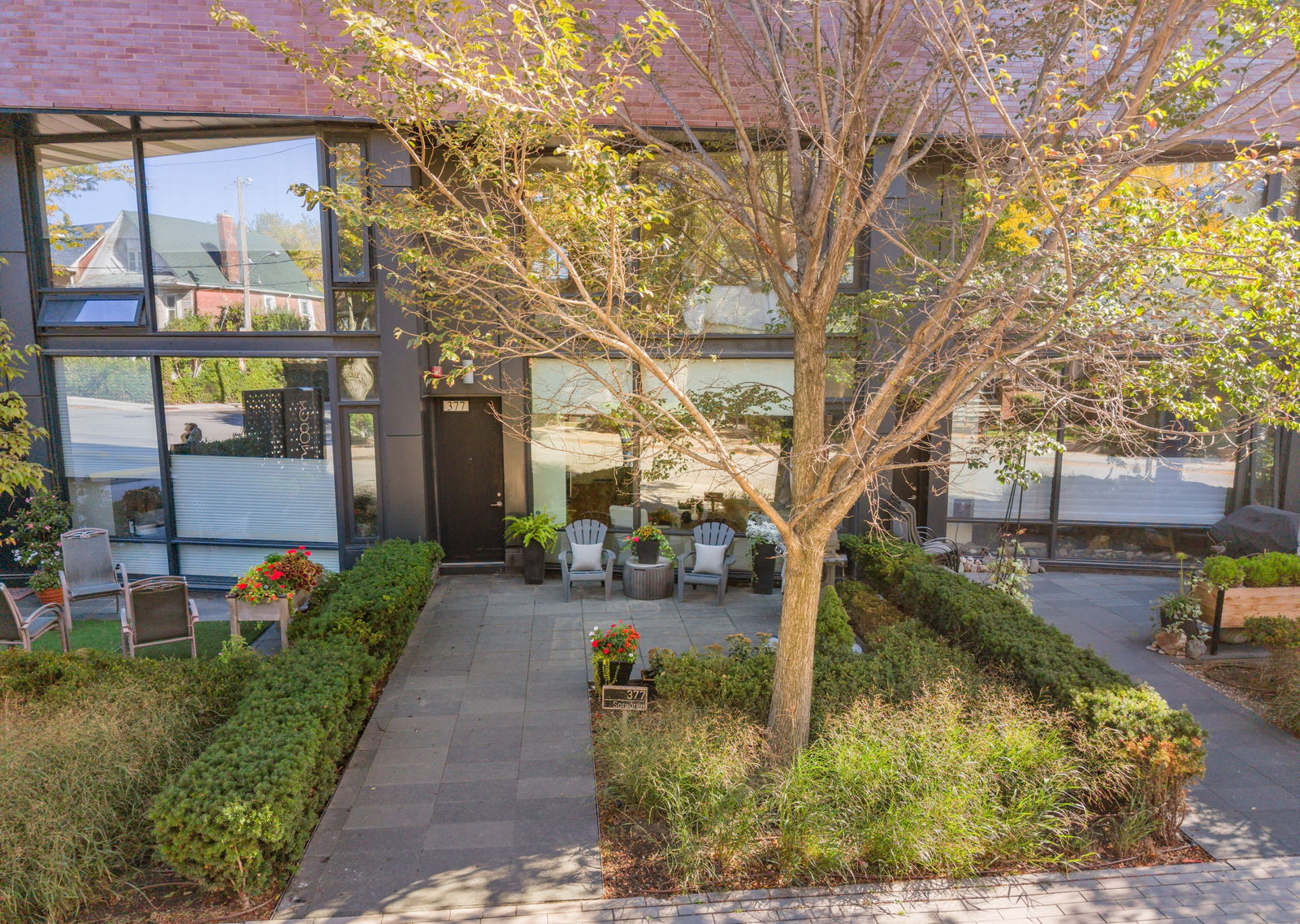 Entrance — 377 Sorauren Avenue, West End, Toronto