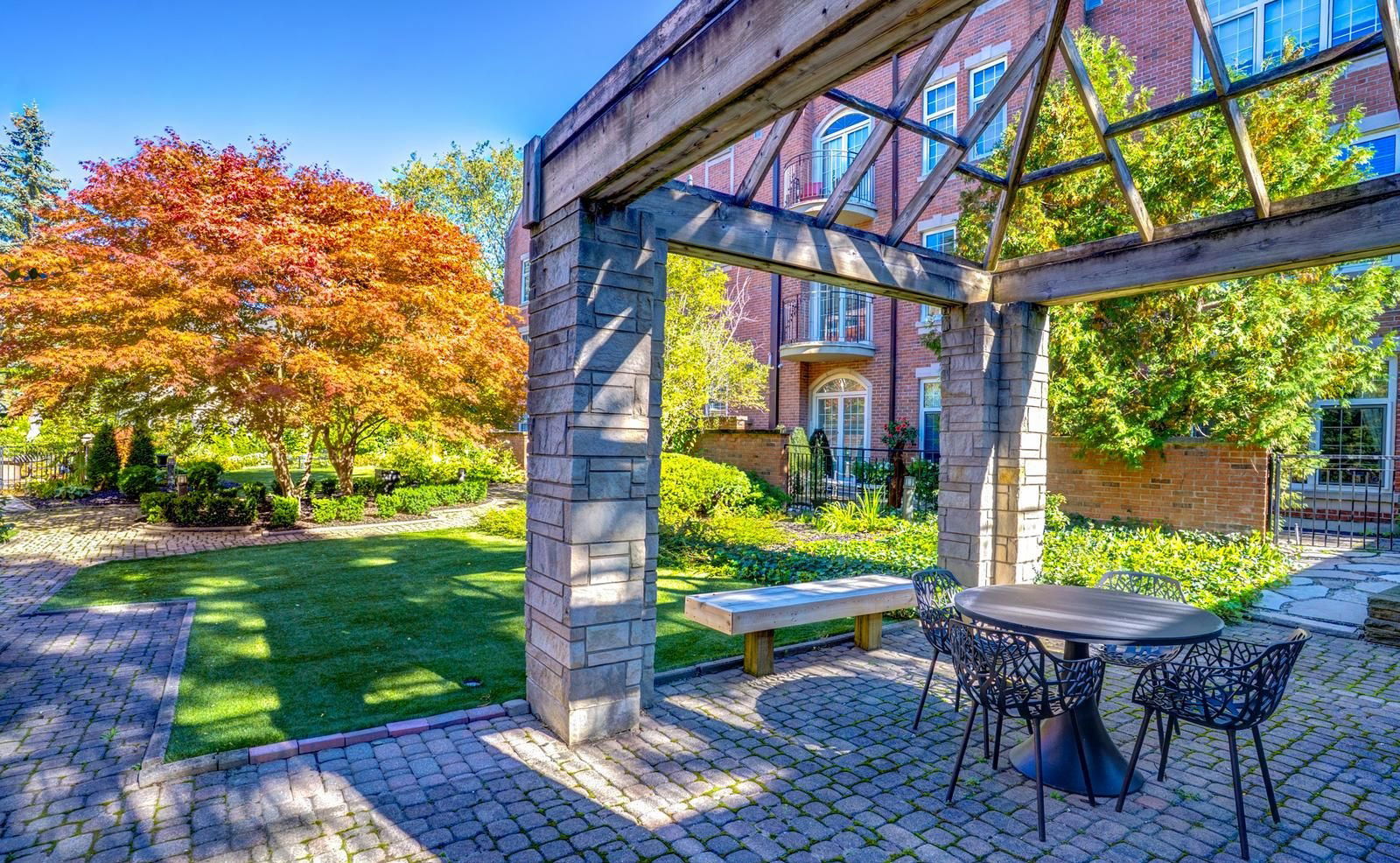 Patio — The Doncliffe Place, North York, Toronto