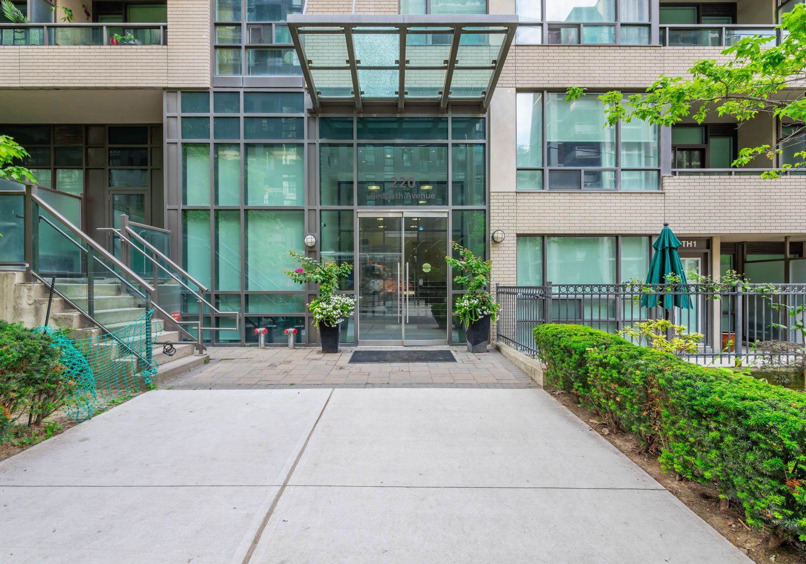 Entrance — 220 Redpath Avenue, Midtown, Toronto