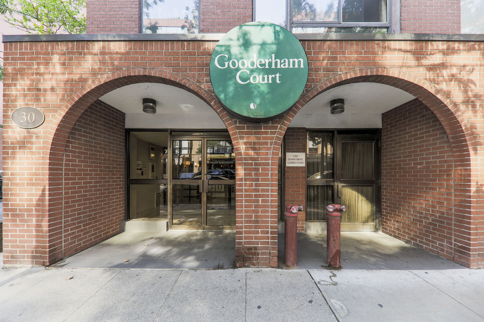 Entrance — Gooderham Court, Downtown, Toronto