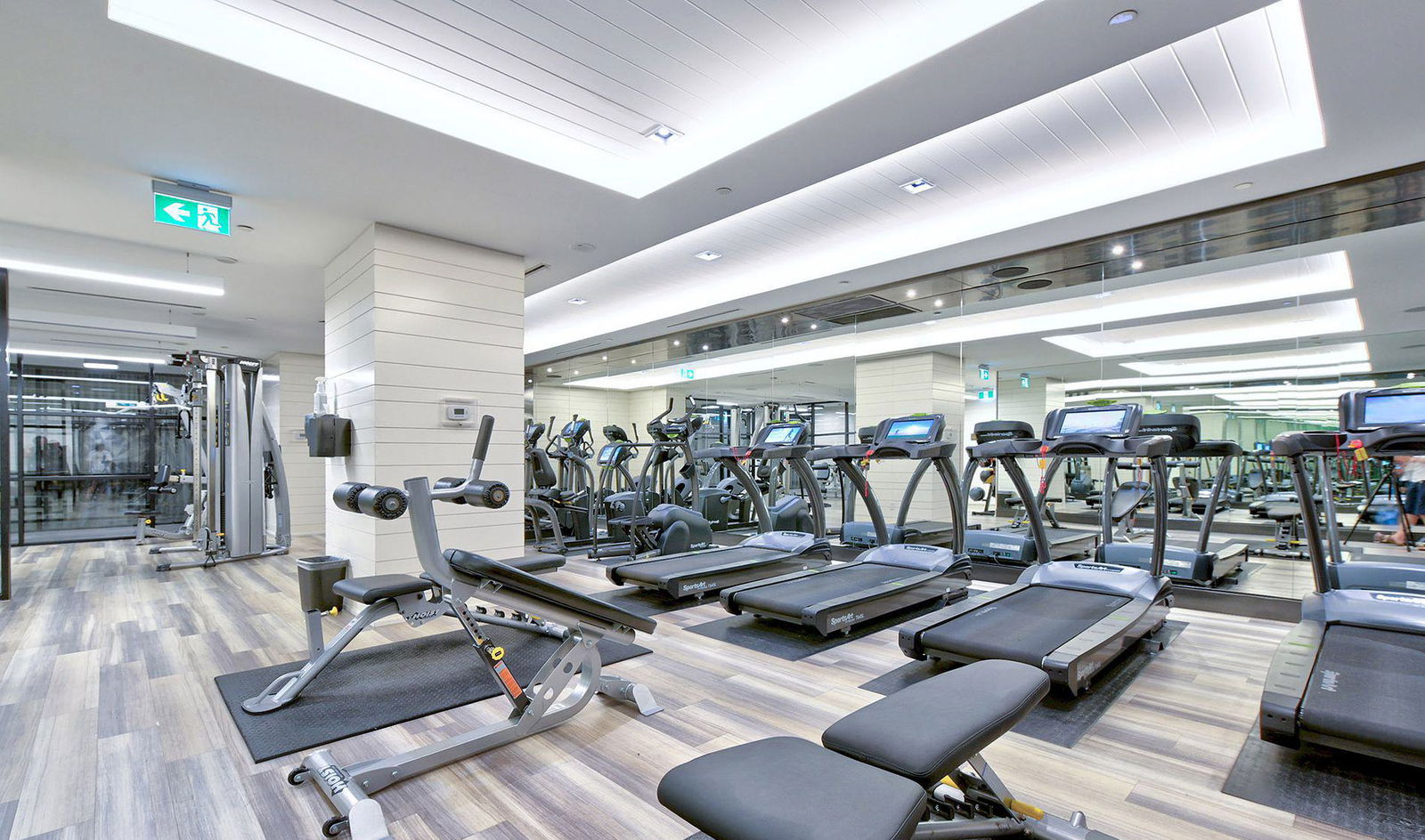 Gym — Aqualina Condos at Bayside, Downtown, Toronto