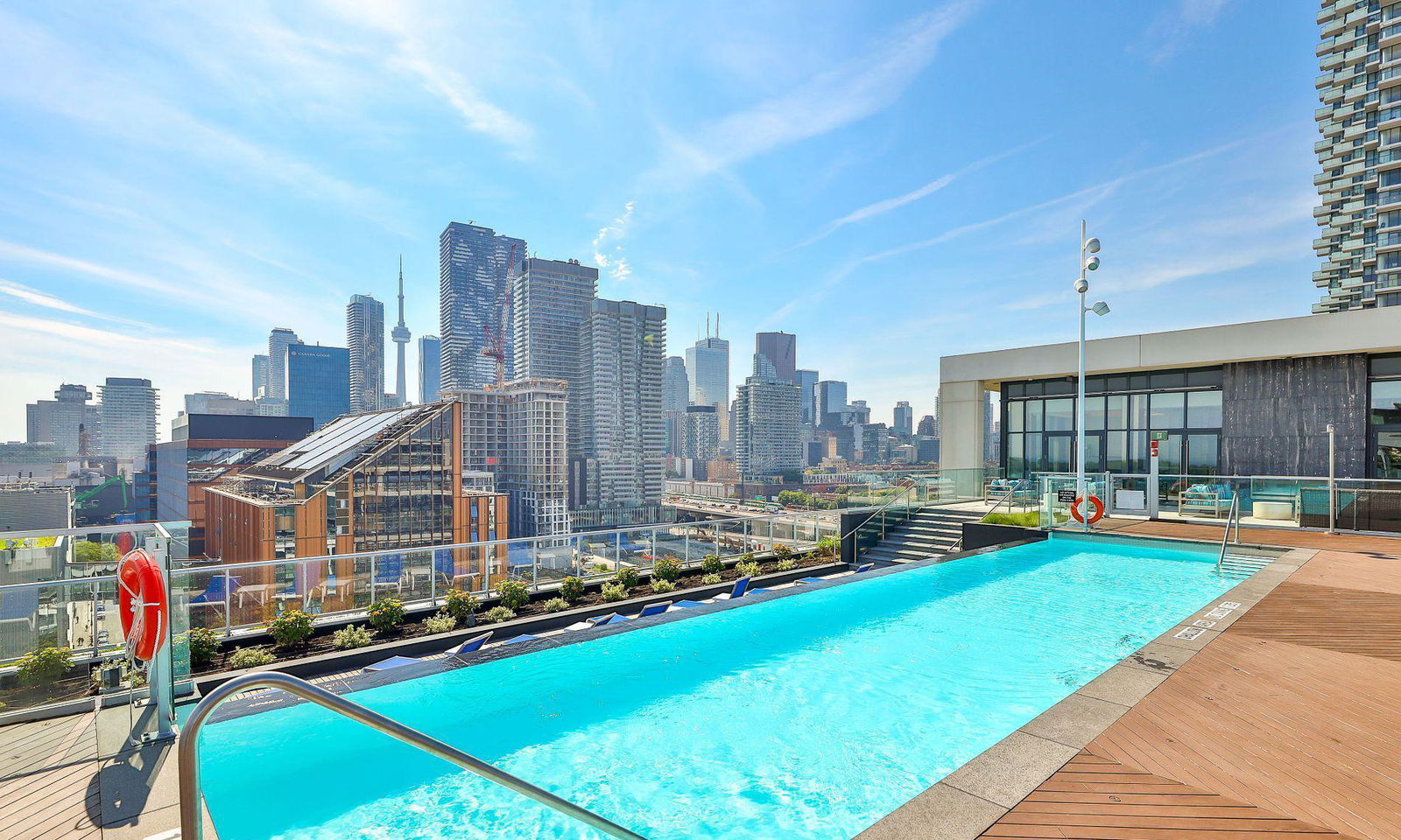 Pool — Aqualina Condos at Bayside, Downtown, Toronto